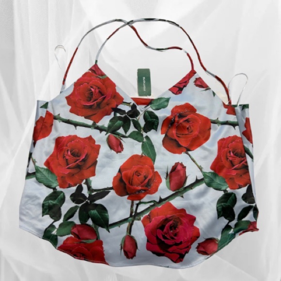 NWT floral spaghetti strap top - Picture 1 of 3